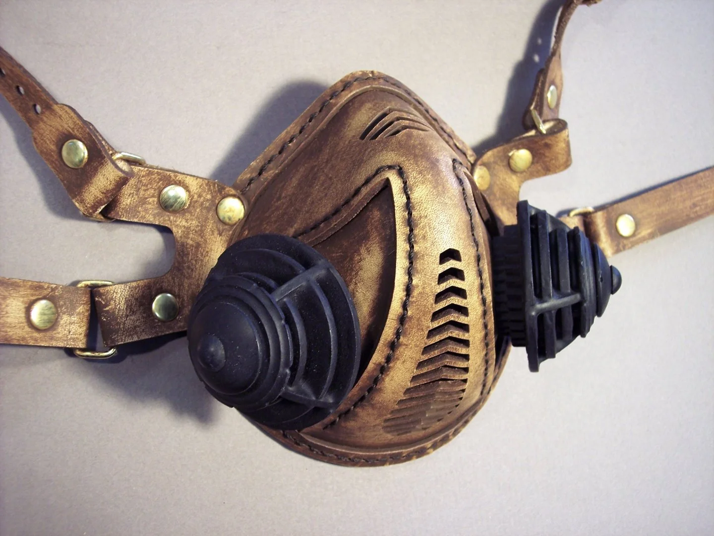 leather respirator mask leather respirator mask